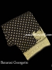 Pure Handloom Zari Butta Banarasi Georgette Silk Saree